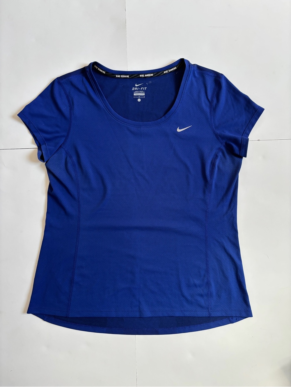Nike Women's Short Sleeve Dri-FIT Tee - Royal Blue